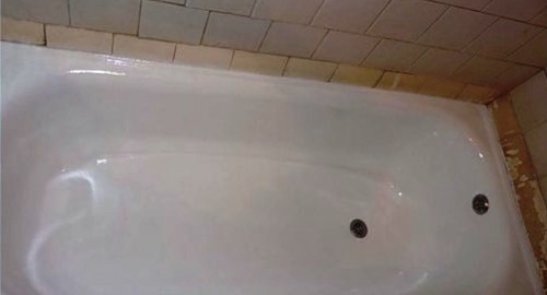 Реставрация ванны жидким акрилом | Кропоткин